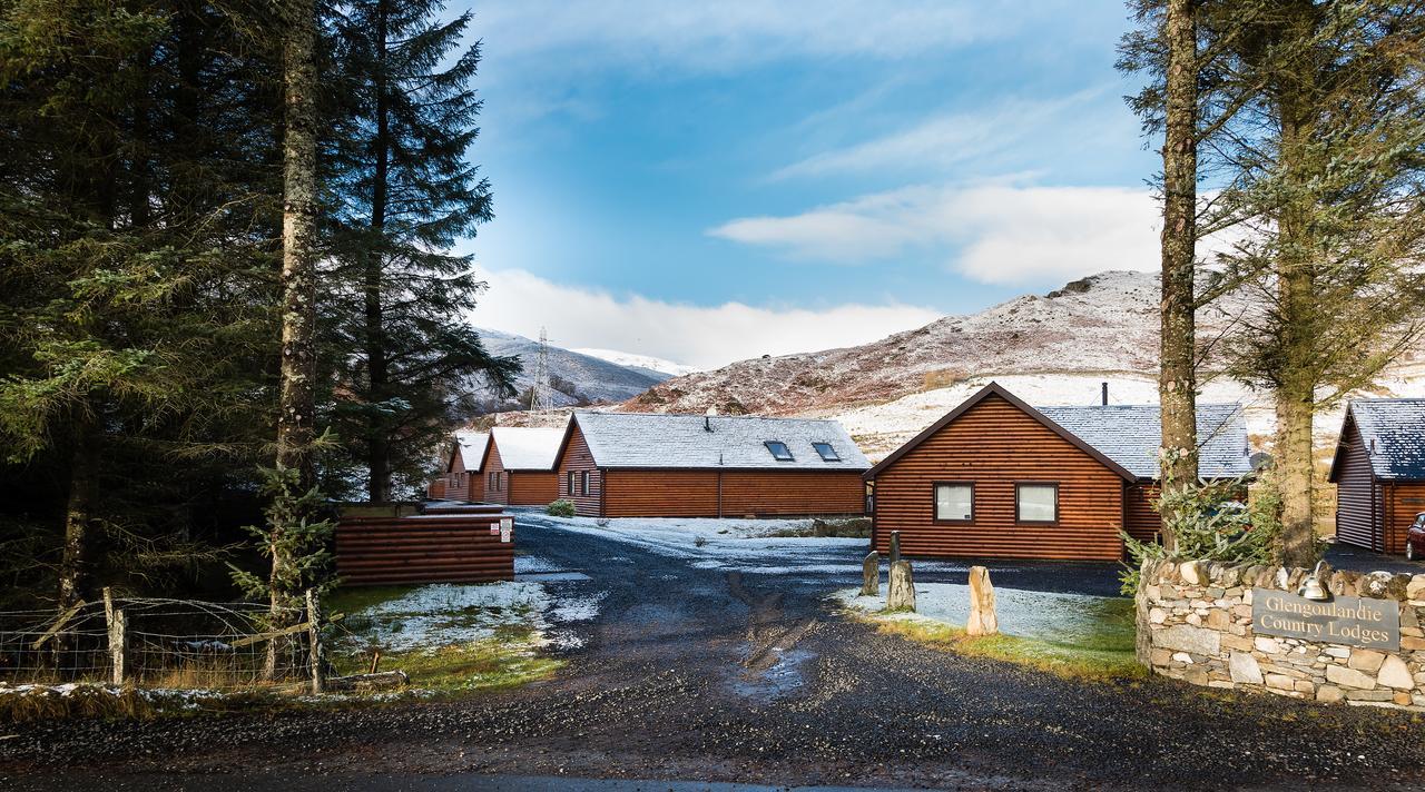 Lodge 9 Glengoulandie Lodges Aberfeldy Esterno foto